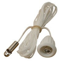 White Nylon Pull Cord 6ft