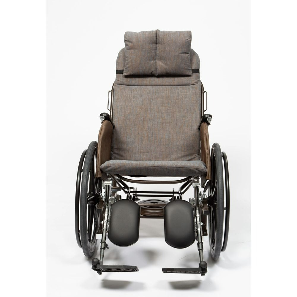 Rock N Go Wheelchair with Elevating Legrest Sedona Color Illusion Mesquite Fabric