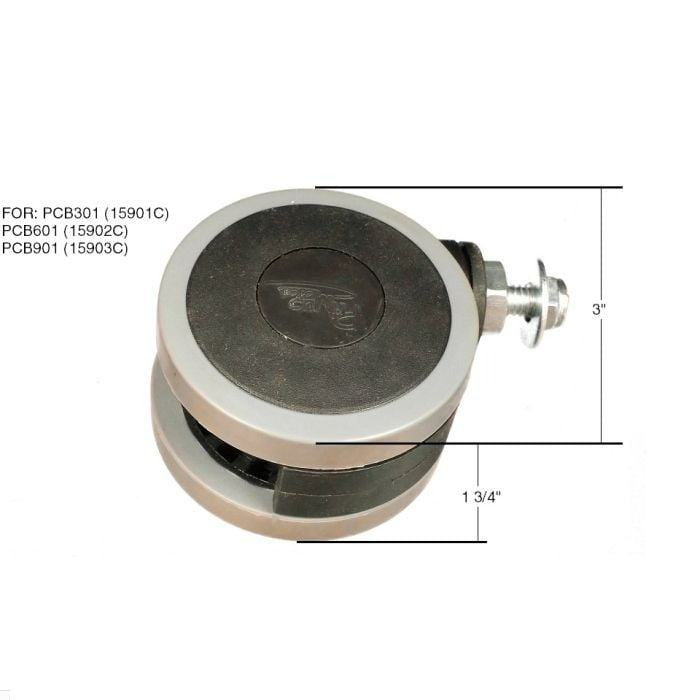 Drive Replacement Non Locking Caster for P301 and P902 Beds Only