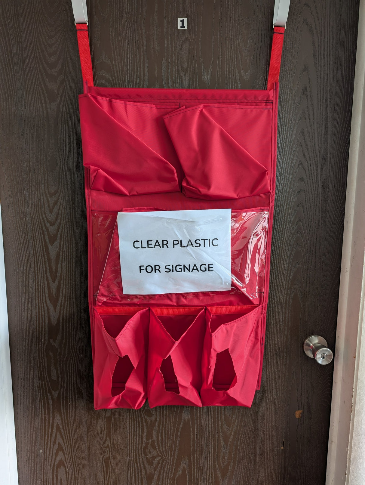 PPE Door Caddy with Hanger