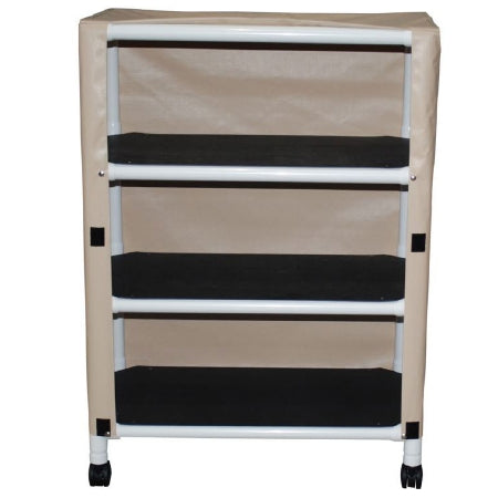 Cart Cover for E332-3C MJM Echo 3 Shelf Linen Cart