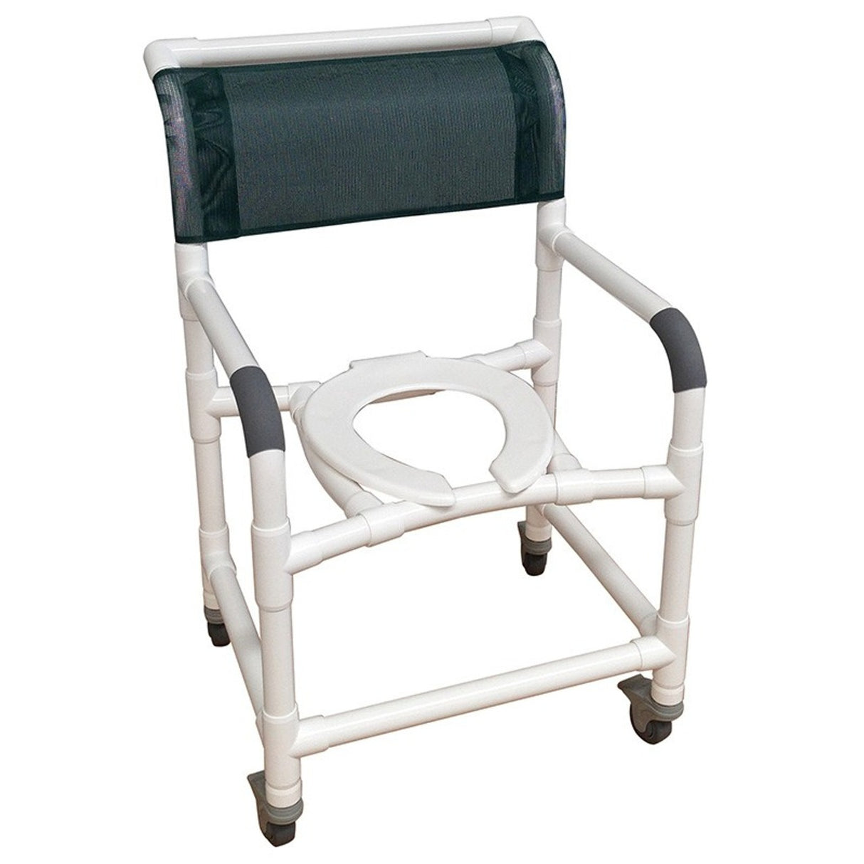 Mid Size Shower Chair with Total Lock Casters