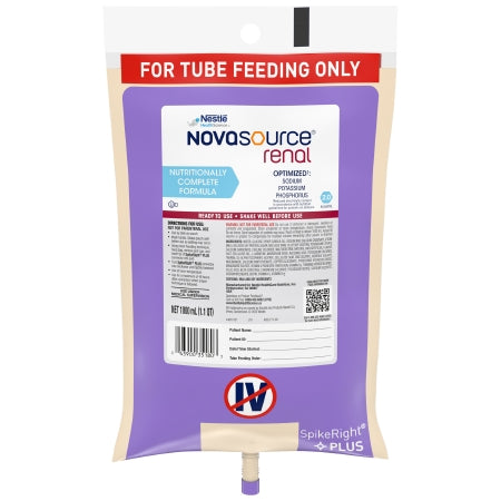 Novasource Renal Formula Ready-to-Hang Bag