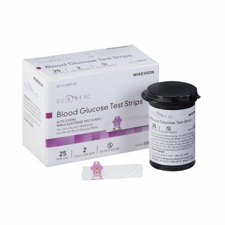 Blood Glucose Test Strips Quintet AC