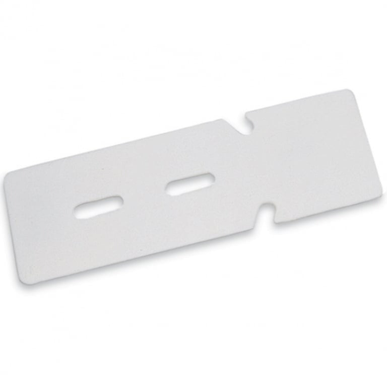 Plastic Transfer Board with Notches and Hand Holes