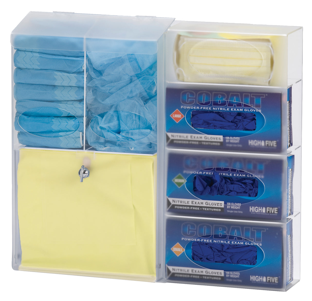 Acrylic Medical Isolation Station