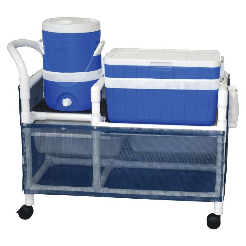 MJM 830 Hydration Cart With Skirt Cover Panels