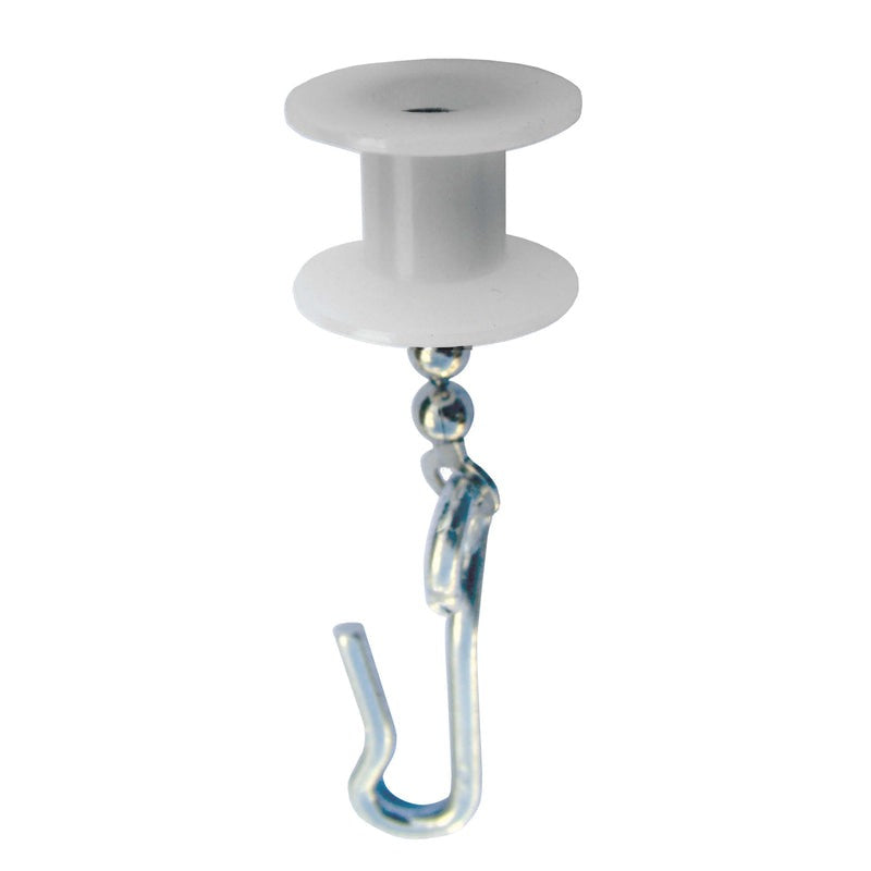 Curtain Hook Nylon Slider for Use With Imperial IFC-50, Beltor, Capital, Masco, And Nelson Systems