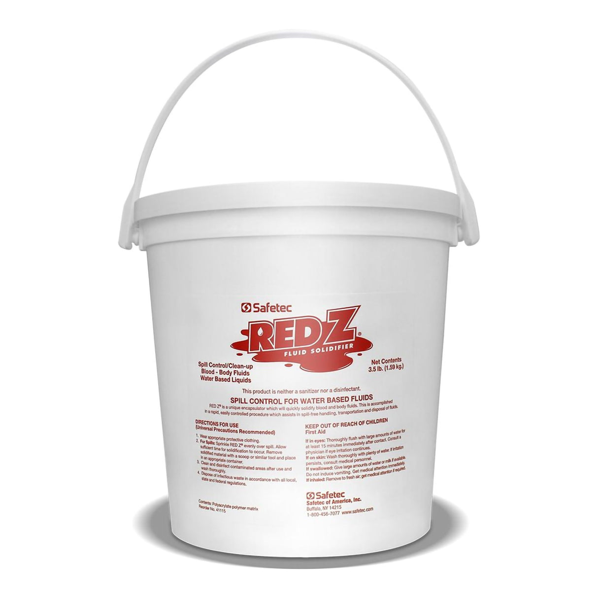 Red Z Spill Control Solidifier Buckets