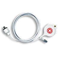Geriatric Single 10' Call Cord with Ektacom 8-Pin Plug