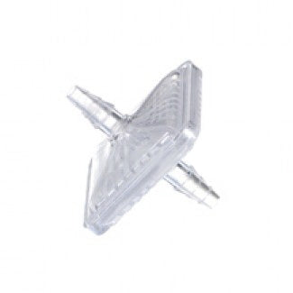 Suction Bacteria Filter 1/4 to 1/2" with Barb Both Ends