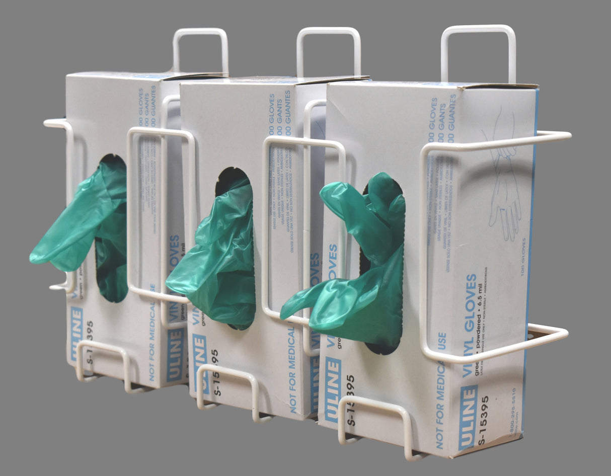 Deluxe Triple Glove Box Holder