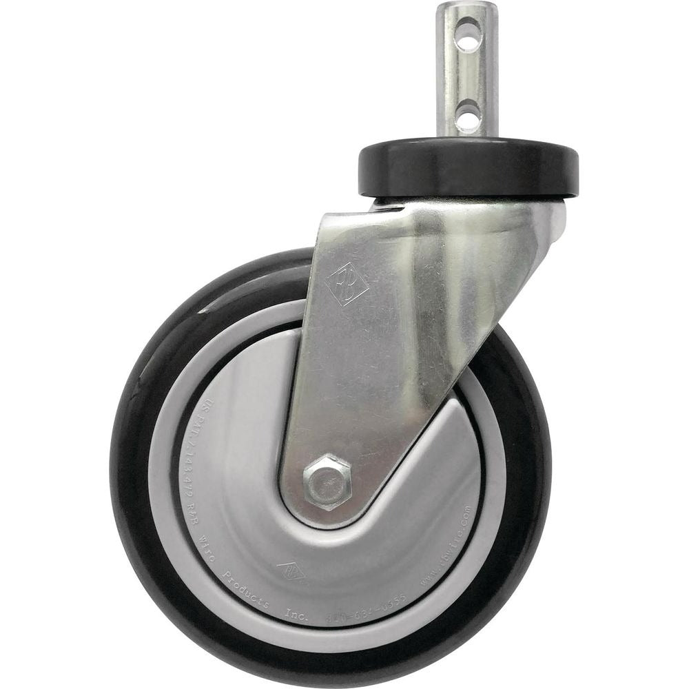 Replacement 5" Mega Caster Gray Clean Wheel System