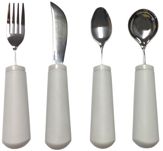 KE Classic Weighted Utensils Set of 4 Fork Knife Tablespoon Soupspoon