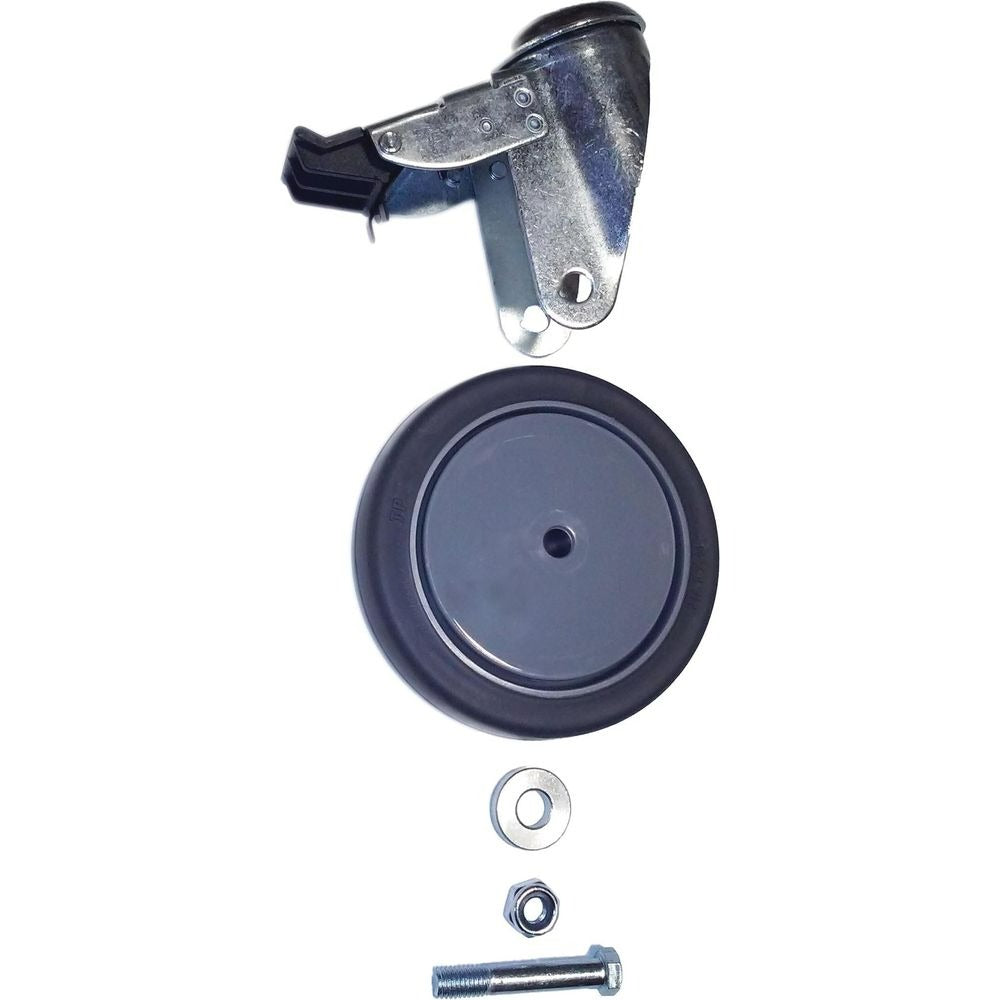 Invacare 5" Rear Caster Assembly with Brake