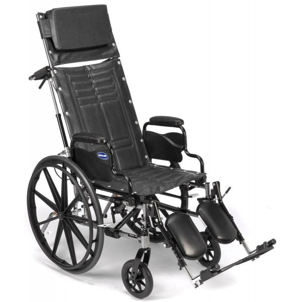 Custom Tracer SX5 Recliner Wheelchair 22" X 20" Desk Length ELR