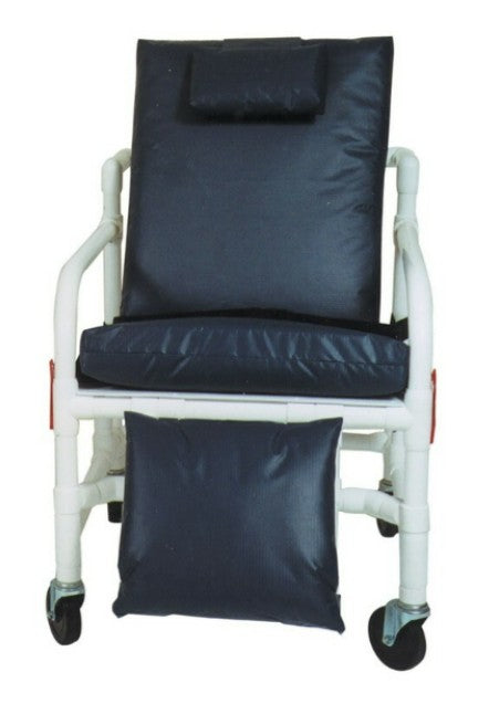 Bariatric 3 Position Recline Chair with Elevated Leg Rest and Drop Down Arms