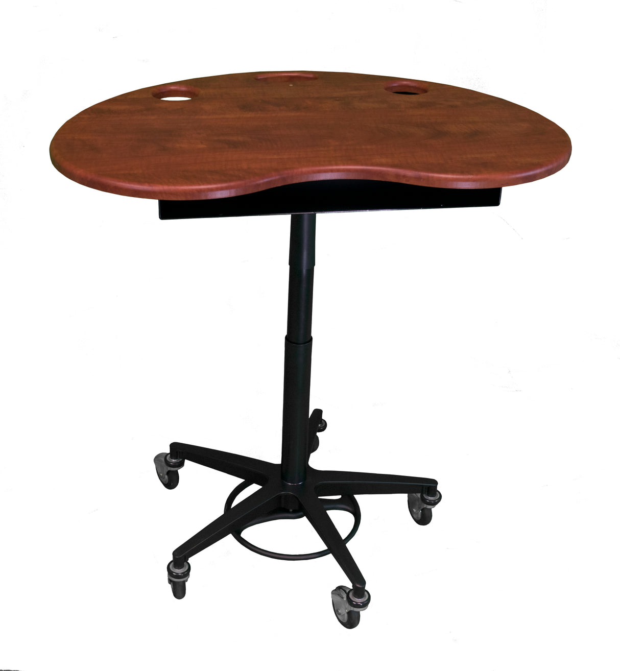 OmniMed Artisan Style Adjustable Mobile Kidney Laptop Stand