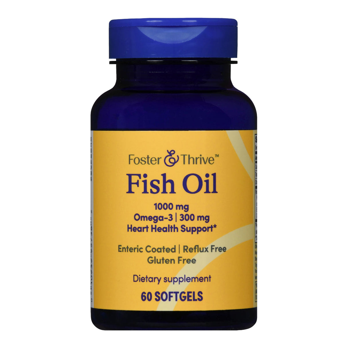 Omega 3 Supplement Foster and Thrive Fish Oil Softgel