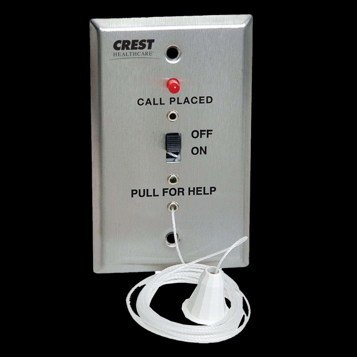 Pullcord Station for Cornell 4000 Series Visual Dual Status Stainless Steel