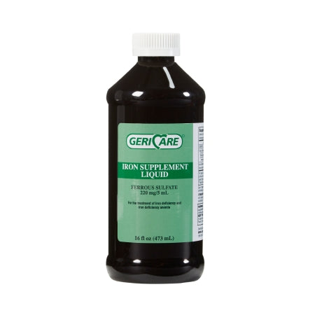 Iron Supplement Liquid 220mg 16 oz