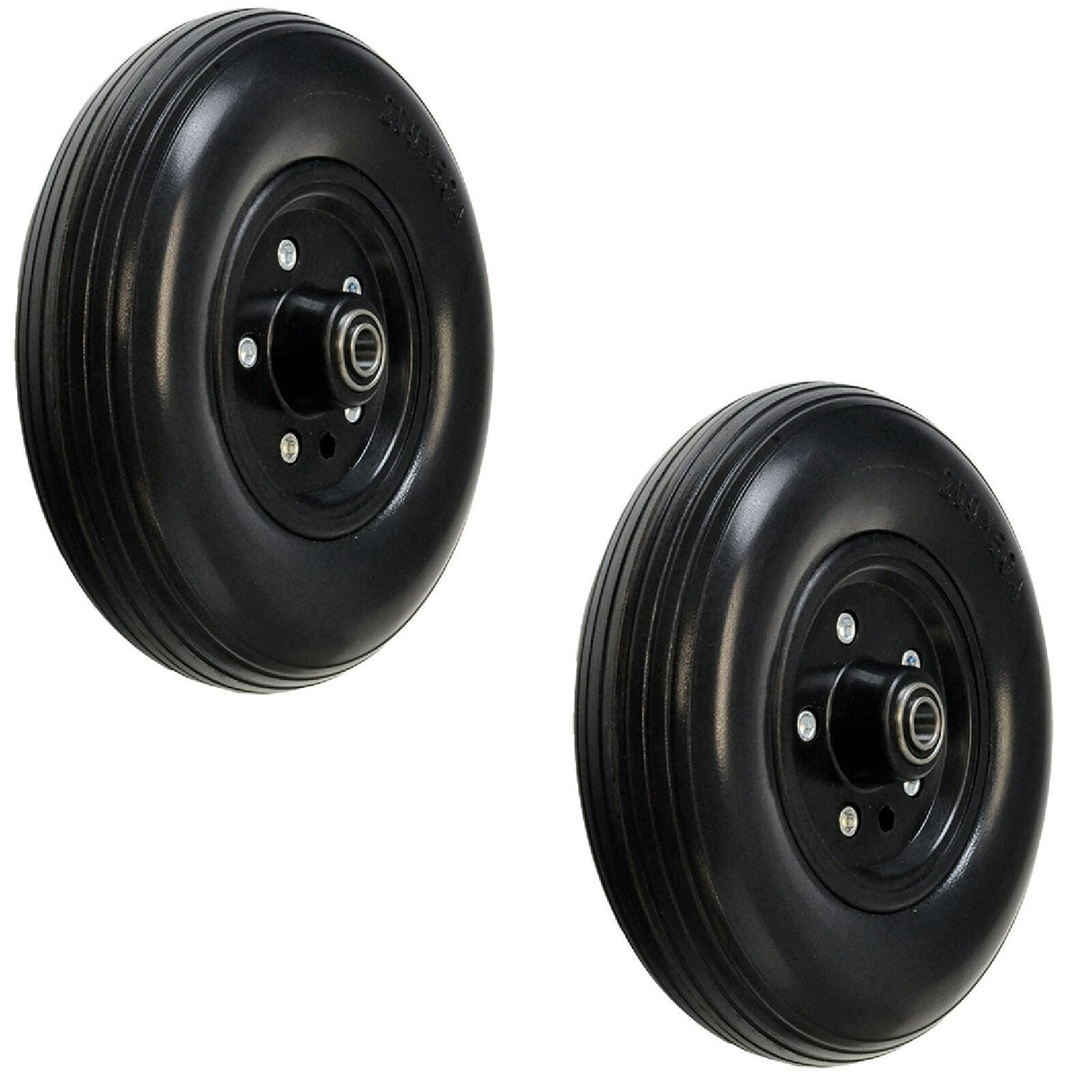 Invacare 1250 Composite Solid Rubber Wheel Assembly