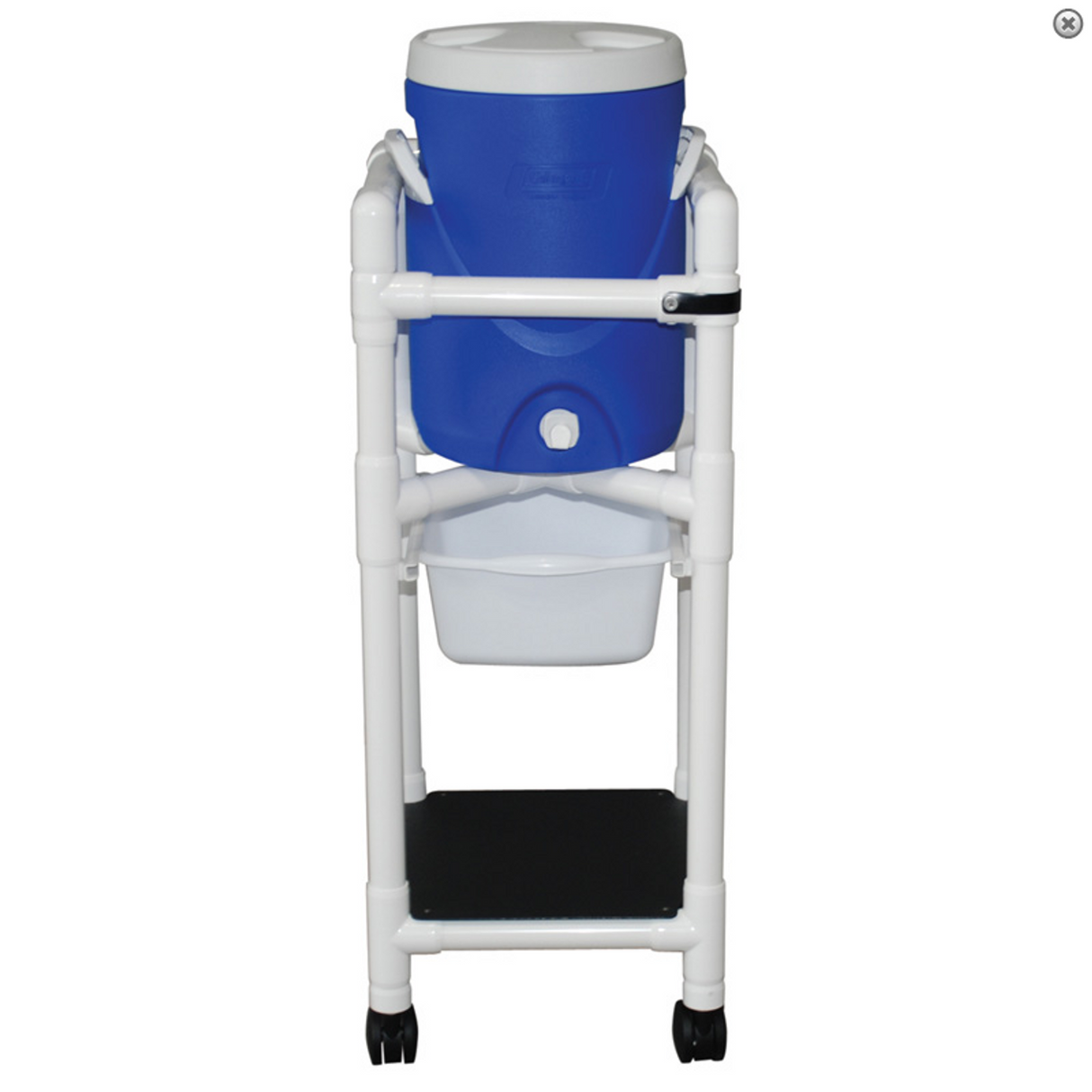MJM Refreshment Cooler Cart with Slide Out Storage Tray