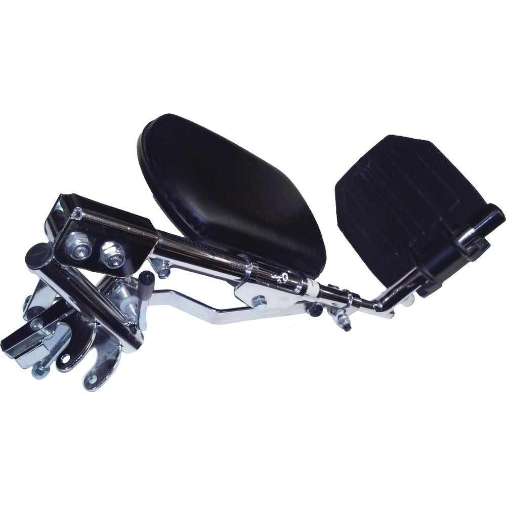 Invacare Hemi Smartleg Articulating Legrests Aluminum Footplates and Padded Calf Pads