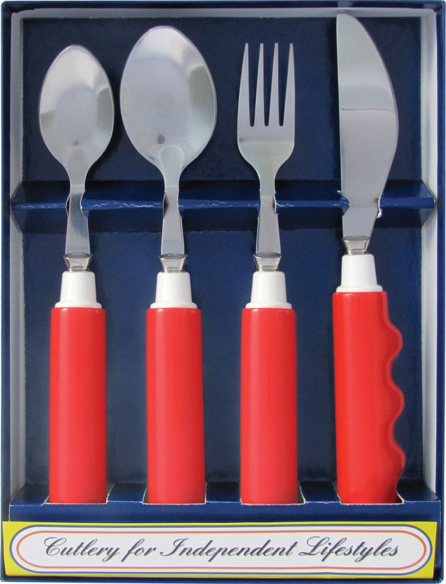 Comfort Grip Utensils Fork