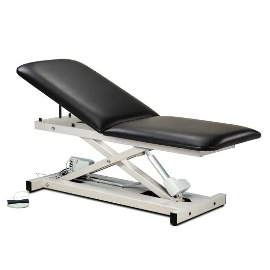 Clinton Power 500 Open Base Power Table with Adjustable Backrest