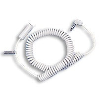 Single Momentary Coiled Cord1/4in Plug up to 14 Feet