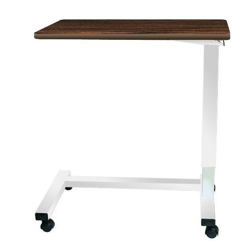 Amfab Chrome Plated U-Base Overbed Table