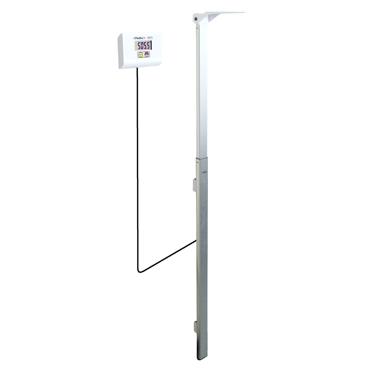 Detecto Standalone Wall Mount Digital Height Rod