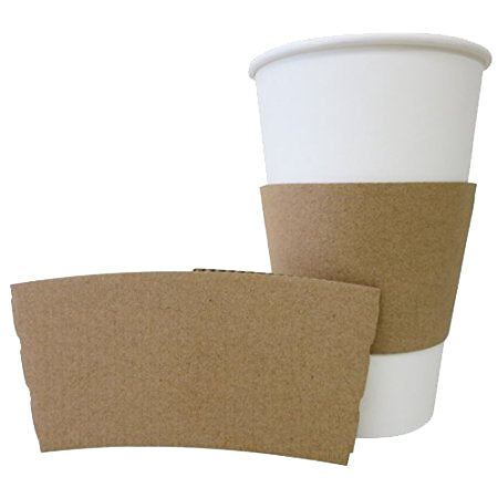 Hot Cup Sleeve Plain Kraft