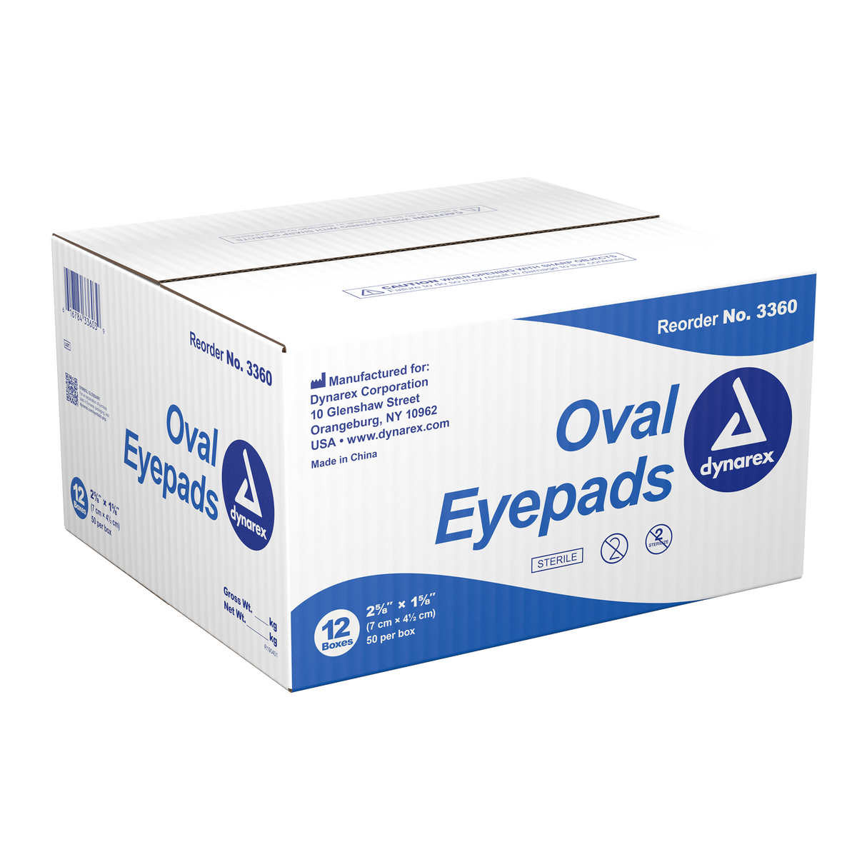 Oval Eye Pads Sterile