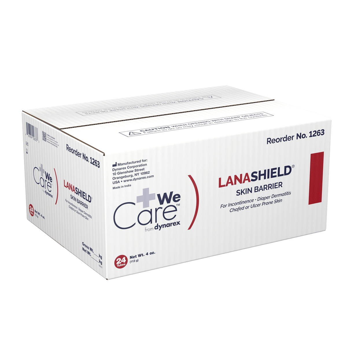 LanaShield Skin Protectant Cream, 4 oz Tube