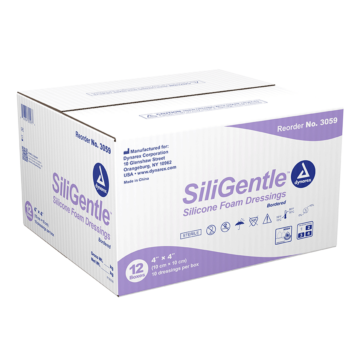 SiliGentle Silicone Foam Dressing