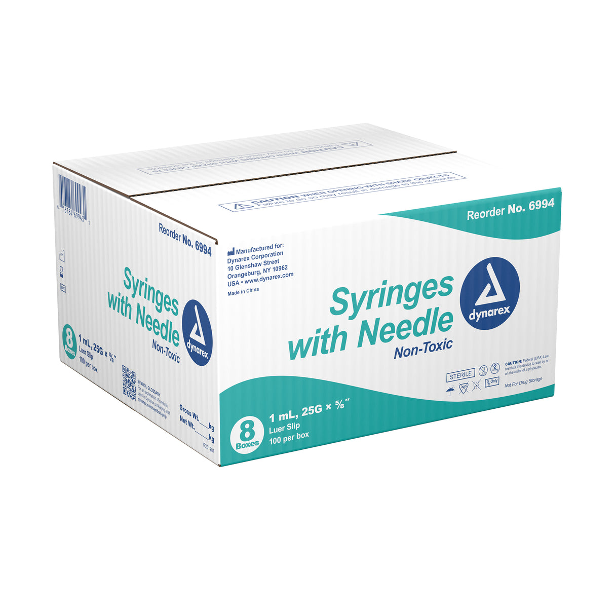 Syringe with Needles Luer Slip