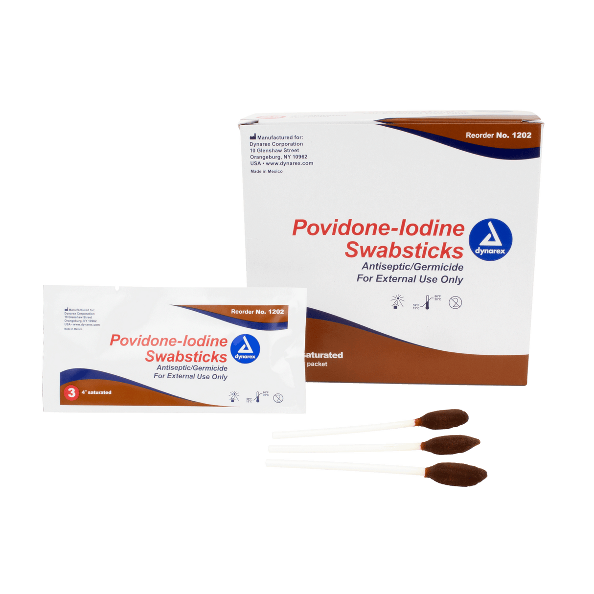 Povidone Iodine Swabsticks
