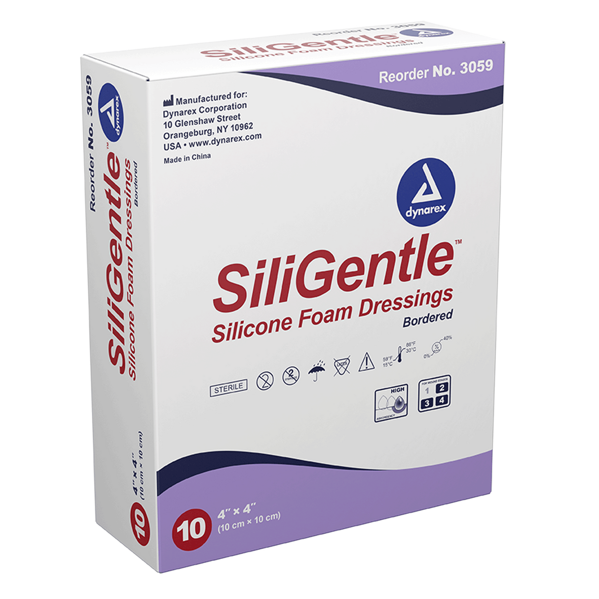SiliGentle Silicone Foam Dressing