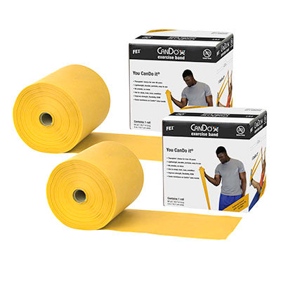 CanDo Latex Free Exercise Band Rolls