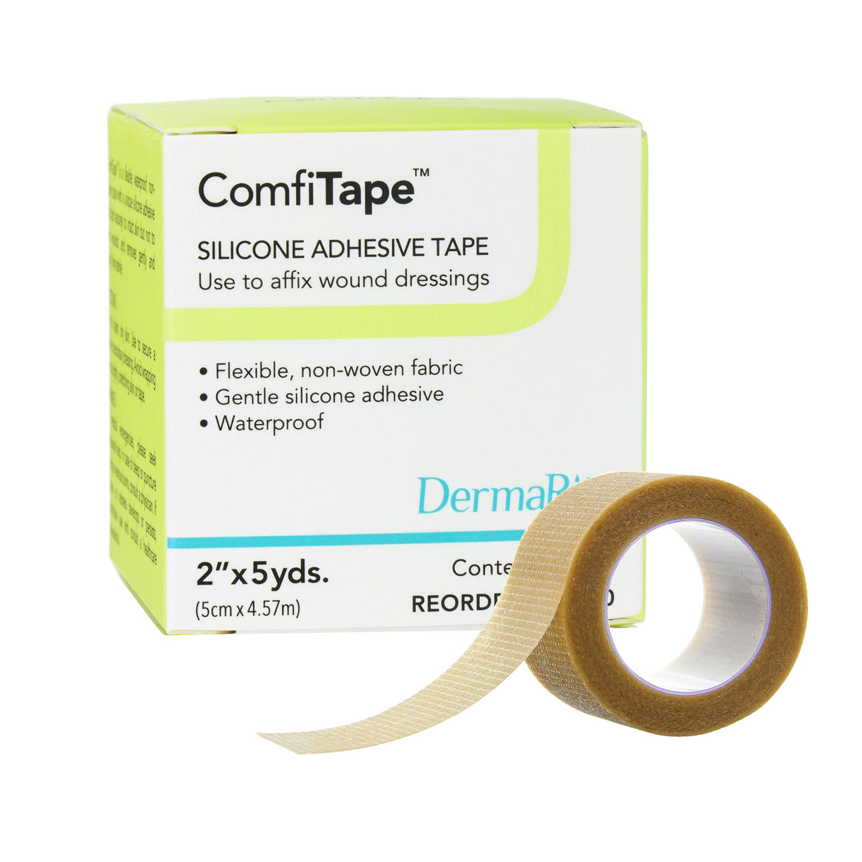 ComfiTape Silicone Adhesive Tape Wound Dressing