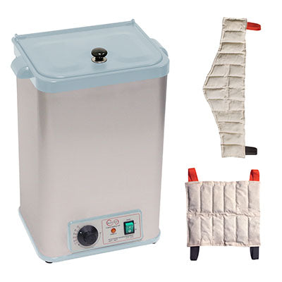 Relief Pak Heating Unit Stationary 4 Pack Capacity with 3 Standard and 1 Neck Pack