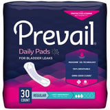 Bladder Control Pad Prevail Daily Pads Light Absorbency