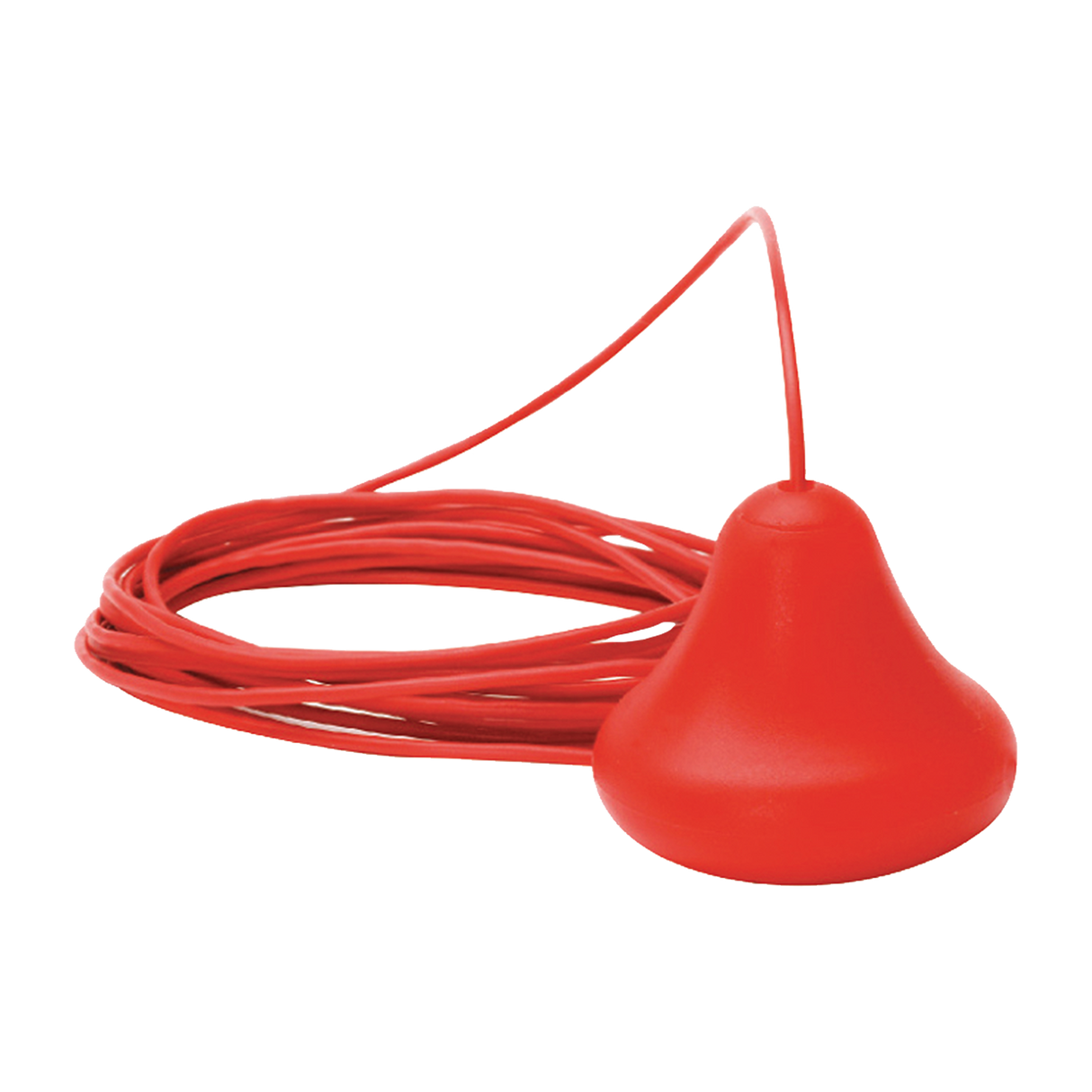 Clean Cord Plastic Pull Cord Red Pendant