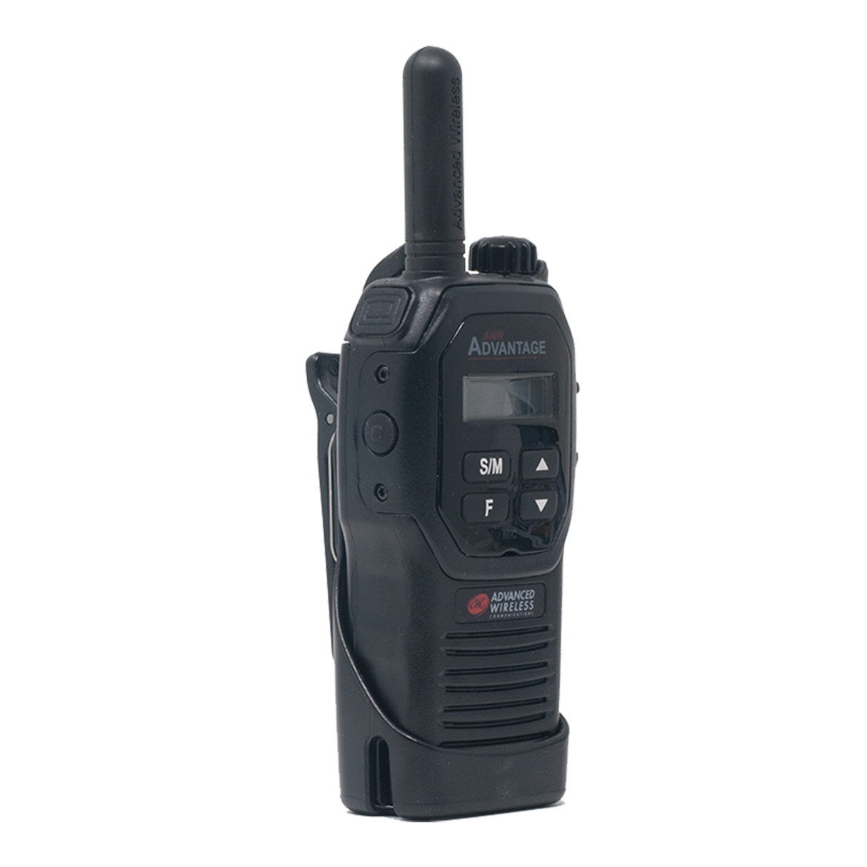 Two-Way Radio with Holster and Battery