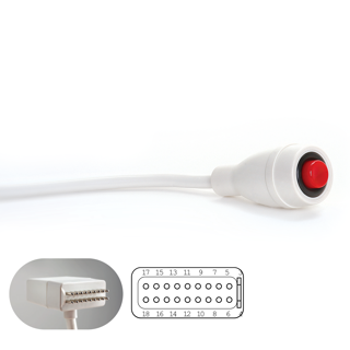 EconoCall Call Cord for Ascom Telligence and Dukane ProCare 6000