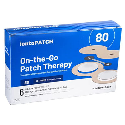 IontoPatch Iontophoresis Patch Vial 80 mA-min