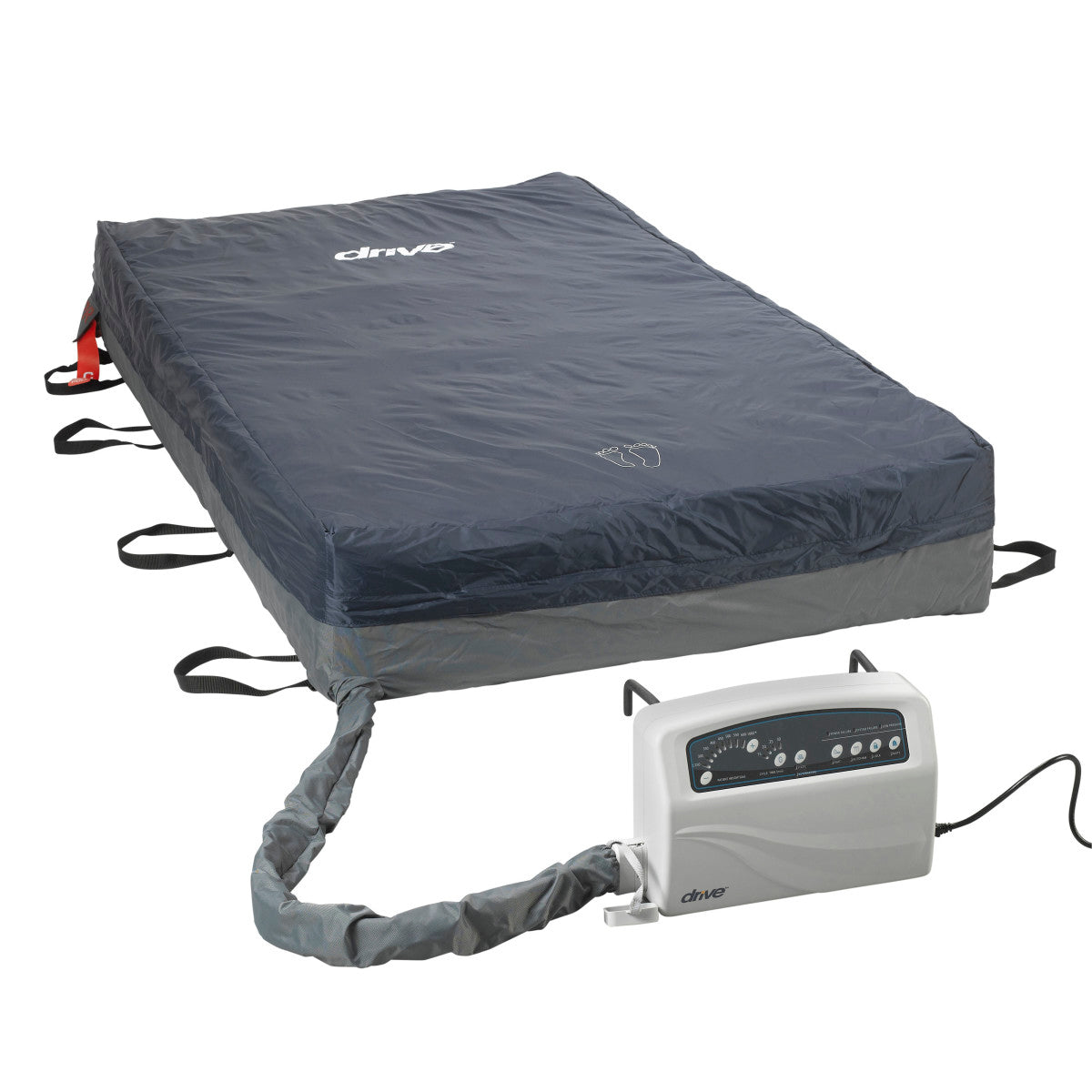 Med Aire Plus 10" Bariatric Alternating Pressure and Low Air Loss Mattress