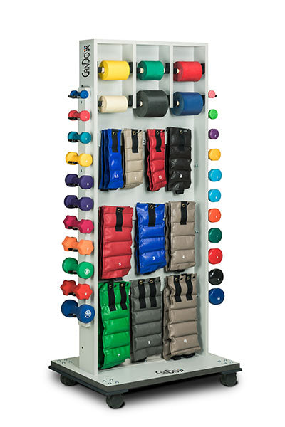 CanDo Mobile Weight Rack and Mirror